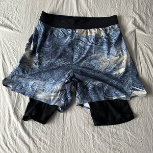Mens Lululemon Lined Shorts